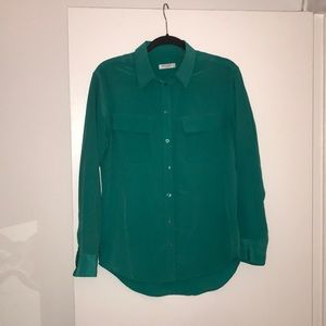 EQUIPMENT FEMME Silk Button Down Shirt